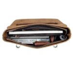Mens Leather Messenger Bag