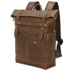 Mens Vintage Leather Backpack