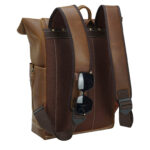 Mens Vintage Leather Backpack