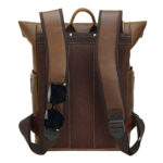 Mens Vintage Leather Backpack
