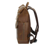 Mens Vintage Leather Backpack
