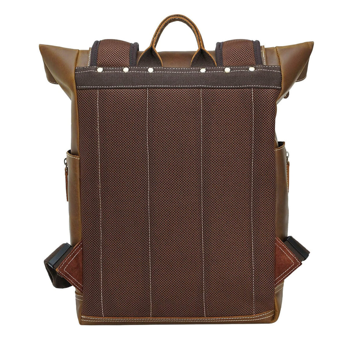 Mens Vintage Leather Backpack