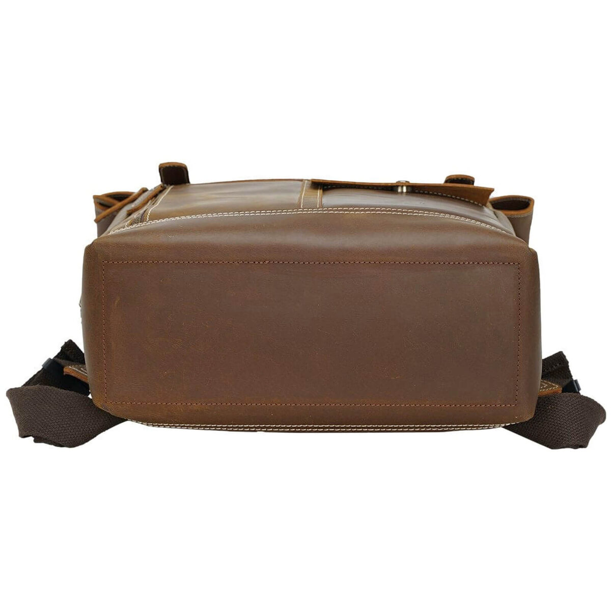 Mens Vintage Leather Backpack