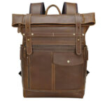Mens Vintage Leather Backpack