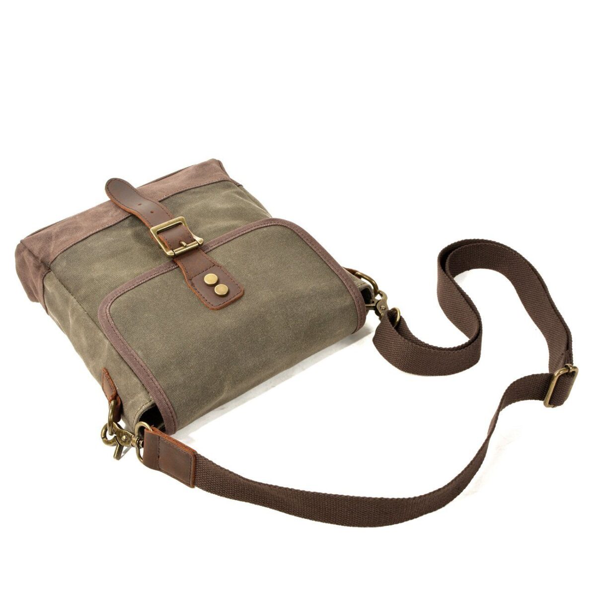 Small Canvas Messenger Bag