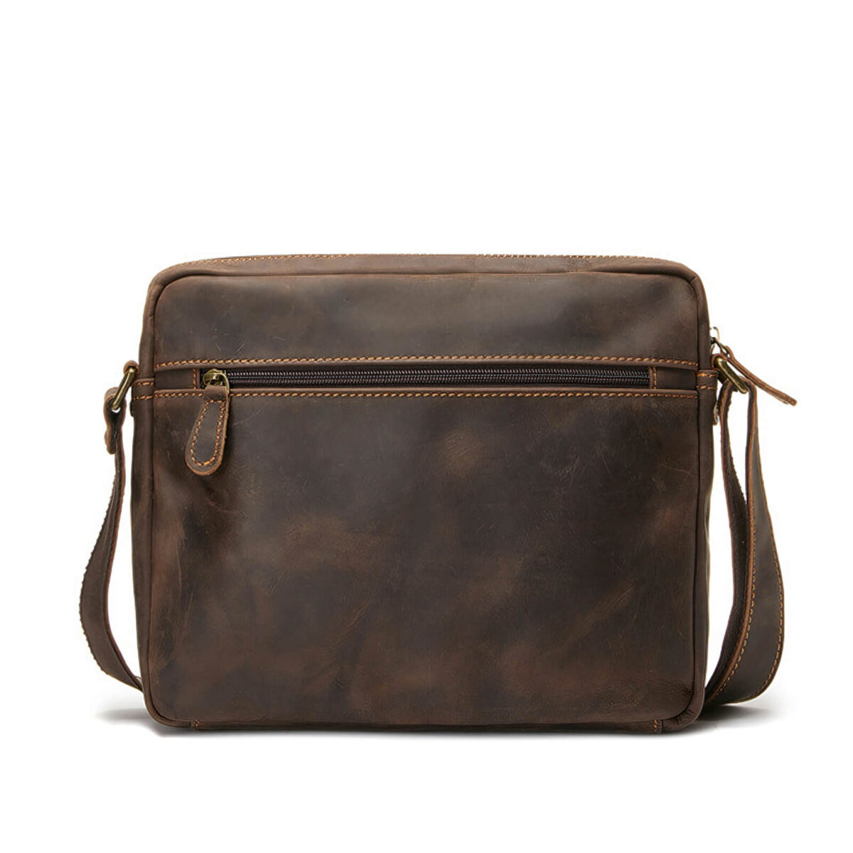 Small Leather Messenger Bag