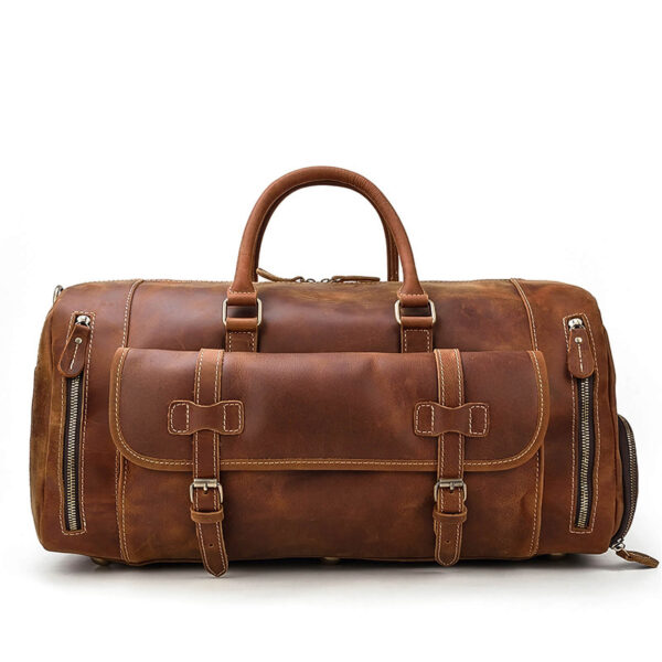 Vintage Leather Travel Bag