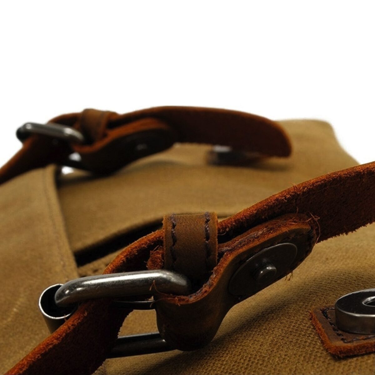 Waxed Canvas Messenger Bag​