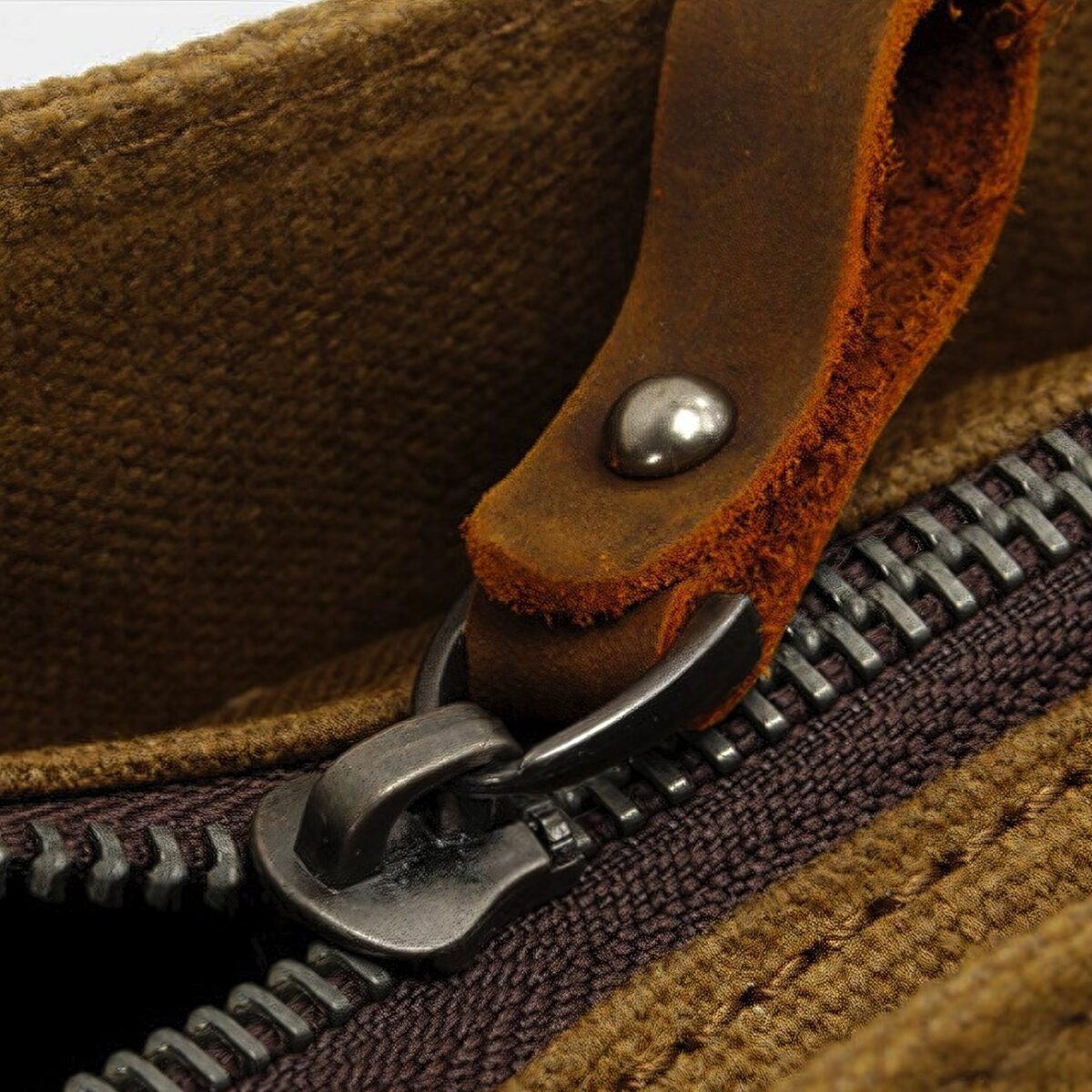 Waxed Canvas Messenger Bag​