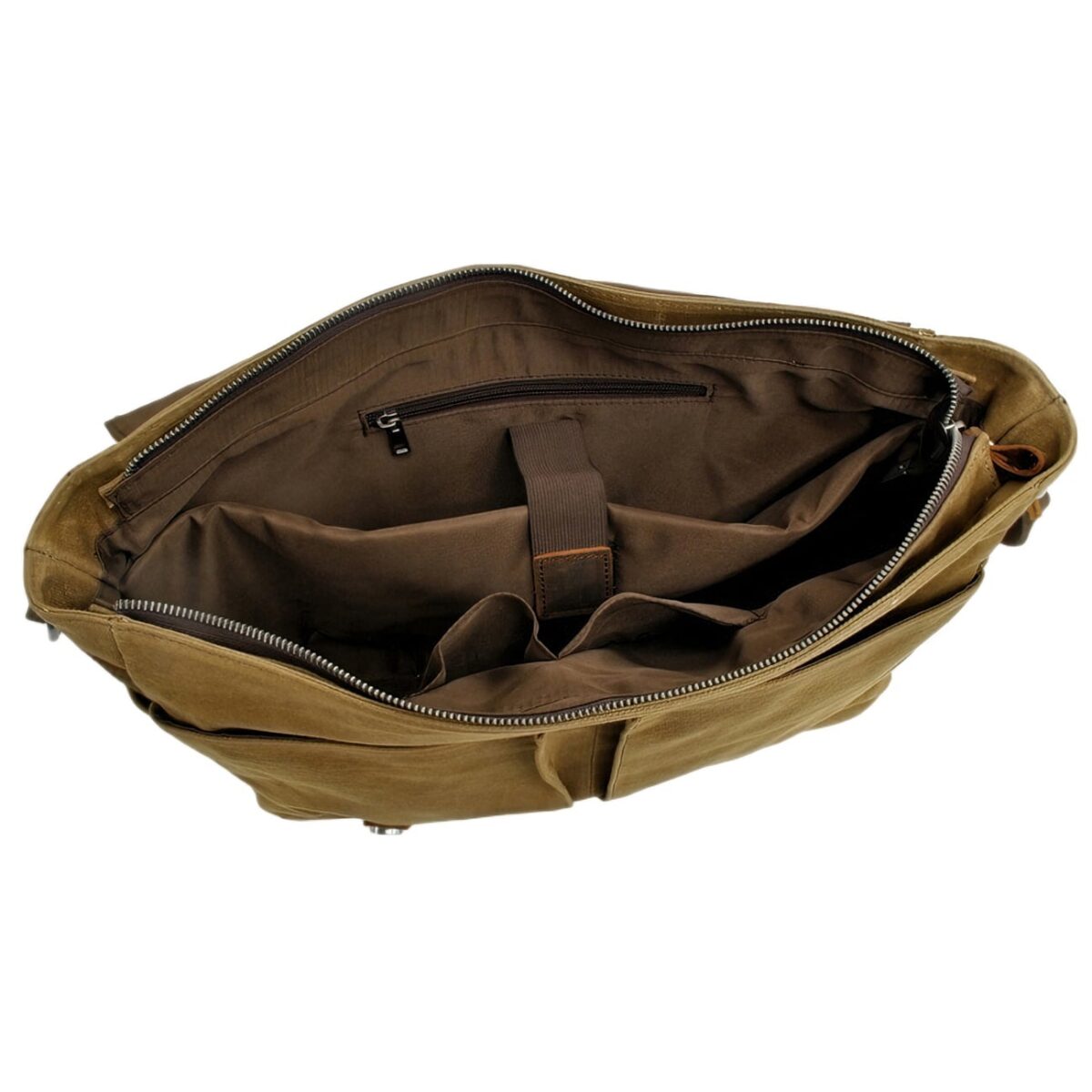 Waxed Canvas Messenger Bag​