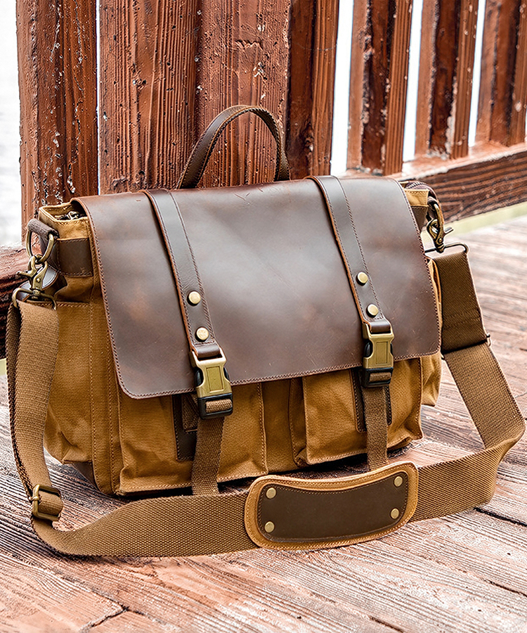 Canvas Messenger Bag Collection