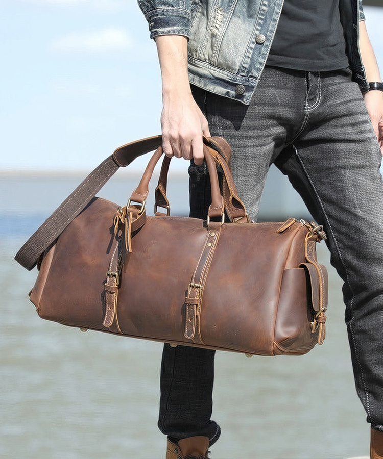 Leather Duffle Bag Collection