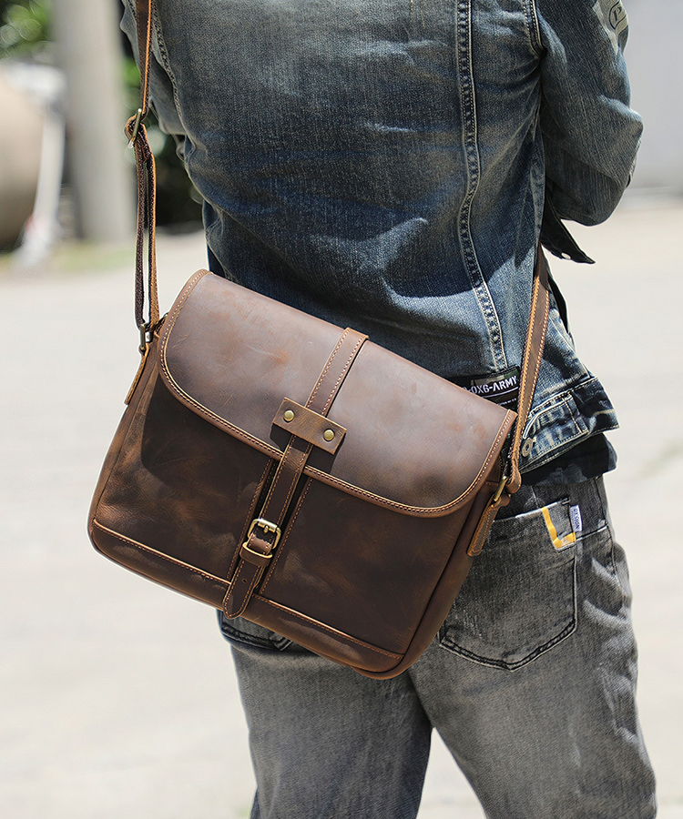 Leather Messenger Bag Collection